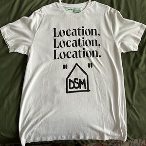 Off-White T-Shirt - Dover Street Market - Location, Location, Location